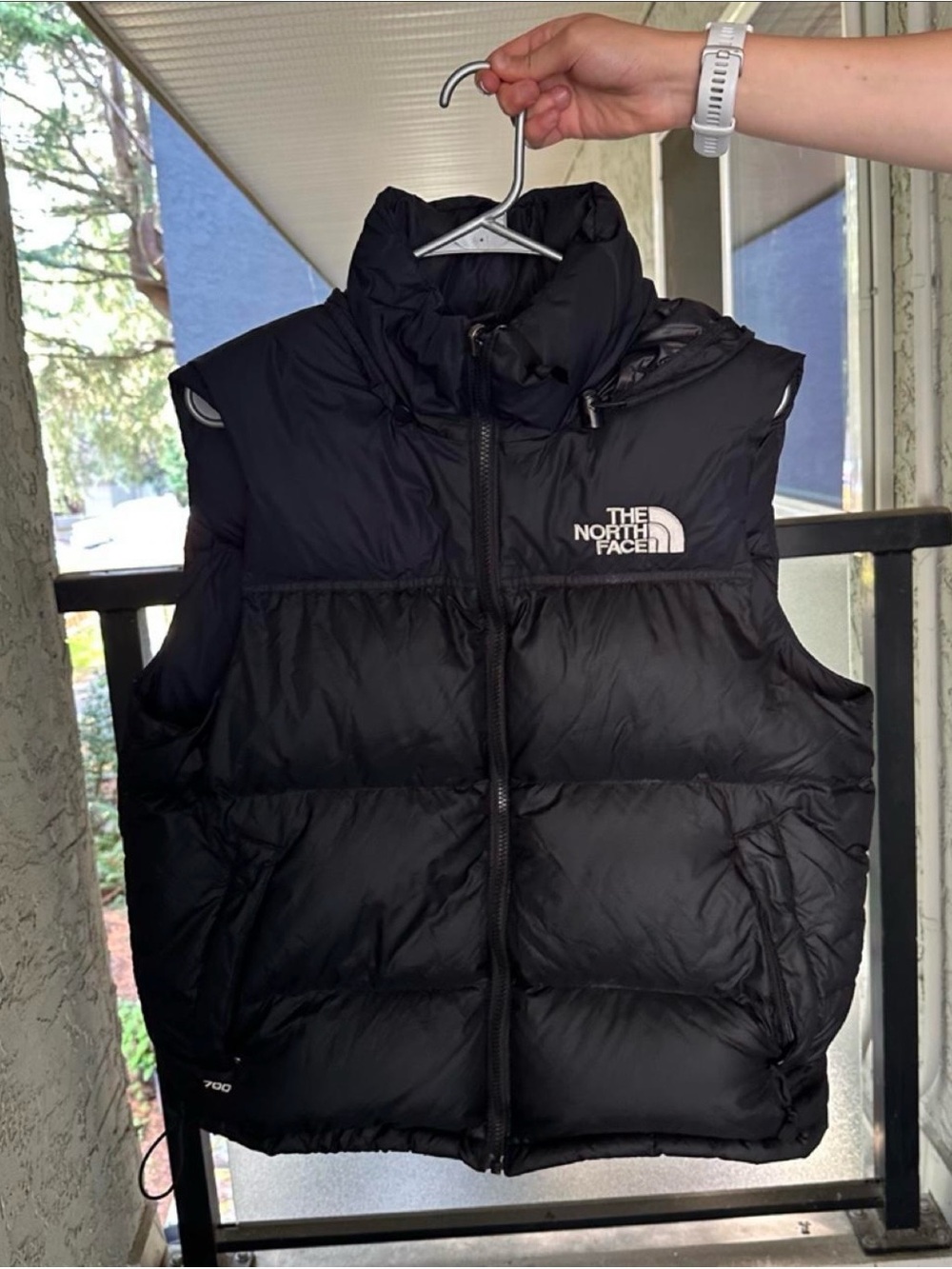 The North Face Black Puffer Vest